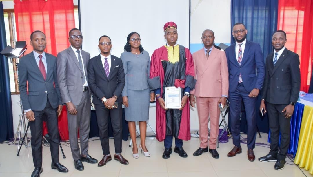 Le Docteur Vetinkpon Gilbert KINGBE, un produit de la Pre Dandi GNAMOU, Présidente de la Haute Cour de Justice