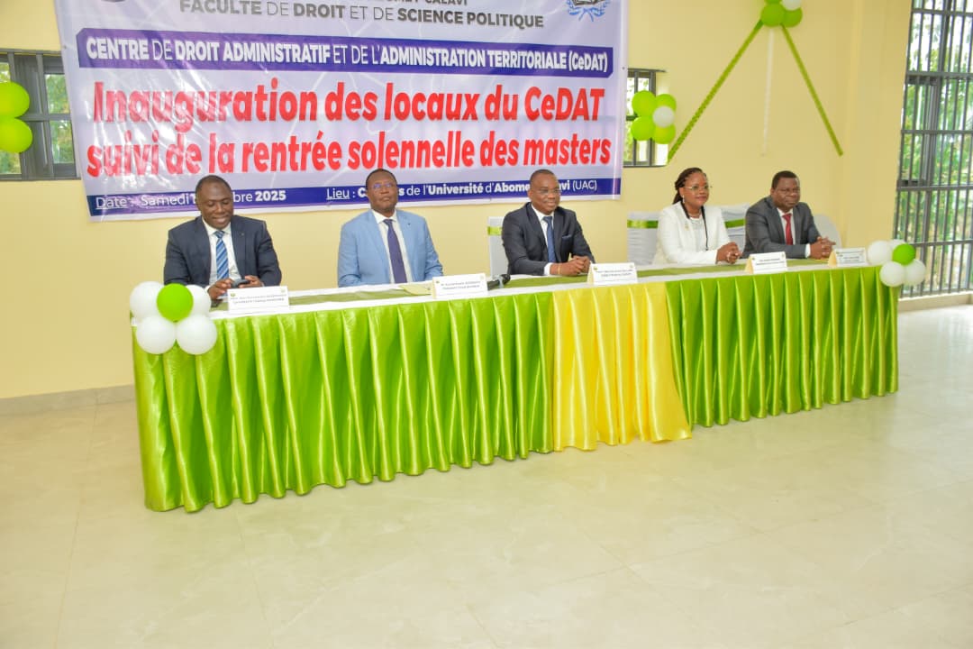 Inauguration des nouveaux locaux du CeDAT : un hommage à la science et à ceux qui la servent