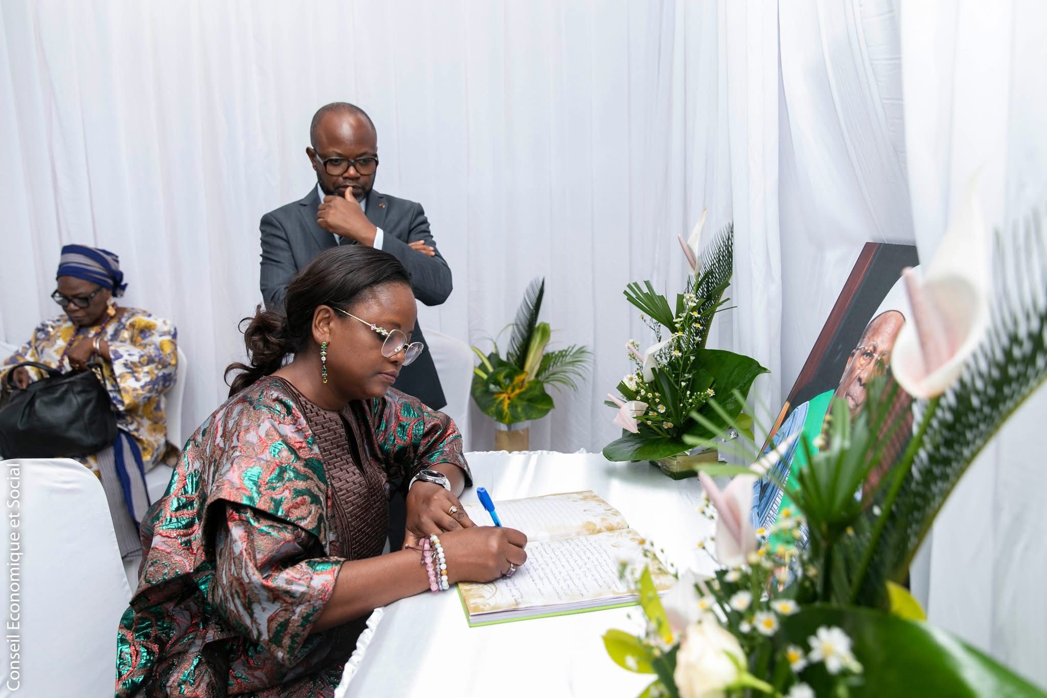 Hommage au 2ᵉ Vice-Président du Conseil économique et social (CES)