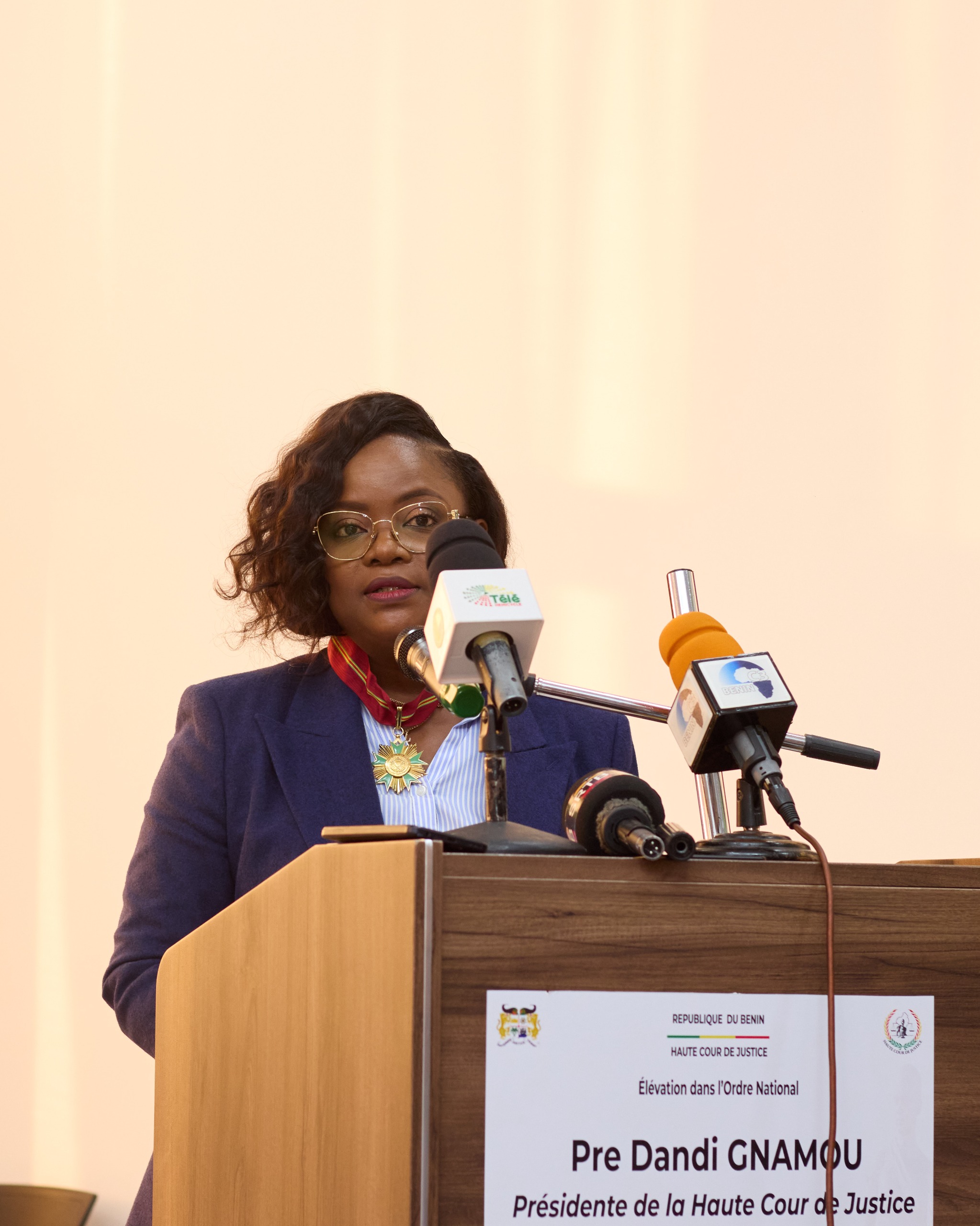 DISCOURS DE REMERCIEMENTS