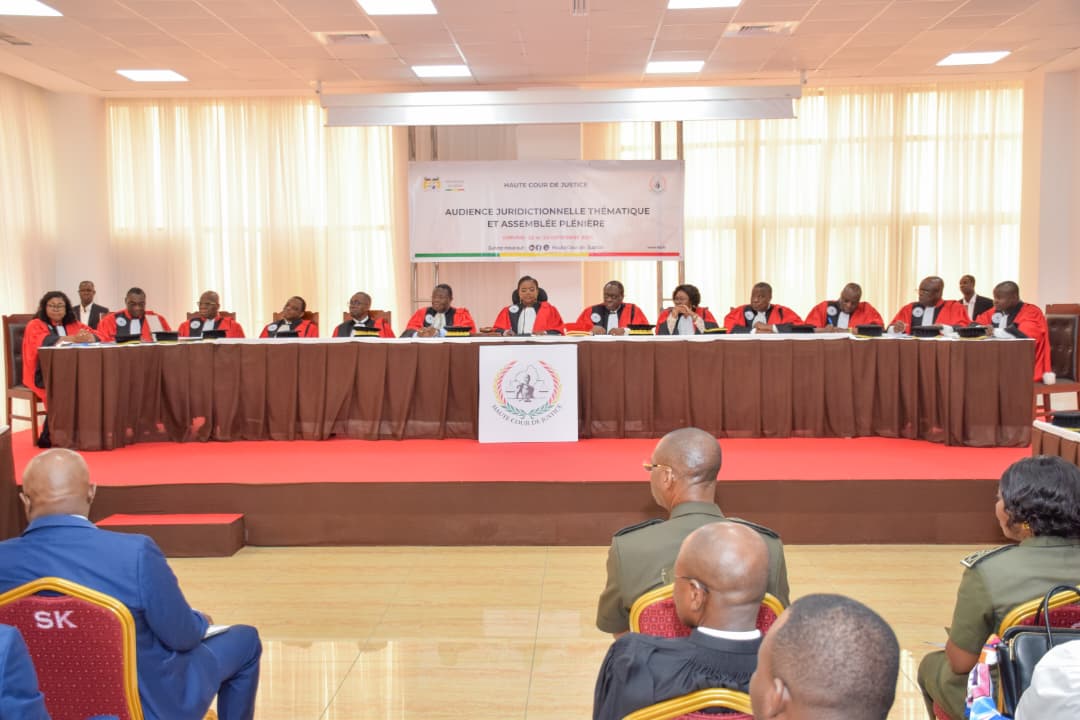 Décision N°001/HCJ-AP de l'Assemblée Plénière de la Haute Cour de Justice du 23 Septembre 2025, paru au JO n°23 du 1/12/2025.
